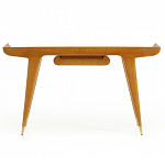 Дизайнерский рабочий стол из массива дерева Gio Ponti D.847.1 Writing Desk варинант исполнения - 3 | Loft Concept в Перми