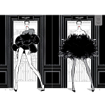 Megan Hess. Elegance варинант исполнения - 5 | Loft Concept в Перми