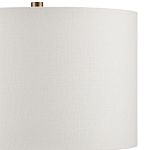 Настольная лампа с фактурным основанием с сочетании белого и зеленого цветов Festoon варинант исполнения - 2 | Loft Concept в Перми