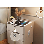 Умная прикроватная тумбочка c зарядкой для телефона Smart Furniture варинант исполнения - 4 | Loft Concept в Перми