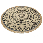 Ковер круглый из комбинированного состава Fantasy варинант исполнения - 3 | Loft Concept в Перми