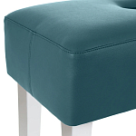 Мягкий пуф на белых ножках Winton Pouf варинант исполнения - 8 | Loft Concept в Перми