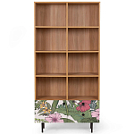 Широкий стеллаж с принтом Elise Rack варинант исполнения - 10 | Loft Concept в Перми