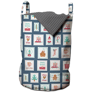 Корзина New Year Postage Stamps Basket