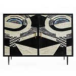 Буфет в гостиную с инкрустацией  Bone Inlay sideboard - 2 doors варинант исполнения - 1 | Loft Concept в Перми
