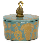 Фарфоровая шкатулка Swan Lake варинант исполнения - 5 | Loft Concept в Перми