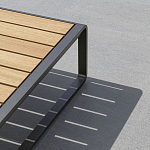 Шезлонг на металлическом каркасе с регулируемой спинкой GUELL Sunbed варинант исполнения - 5 | Loft Concept в Перми