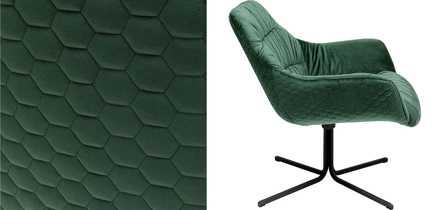 Кресло вращающееся Green Honeycomb - Loft-Concept в Перми
