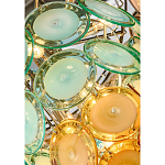 Люстра с каскадом из разноцветных круглых подвесов Key Lustar варинант исполнения - 3 | Loft Concept в Перми