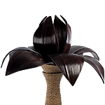 Настольная лампа черная INDONESIAN LAMPS варинант исполнения - 2 | Loft Concept в Перми