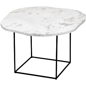 Кофейный стол с белой мраморной столешницей Gillespie Coffee Table White