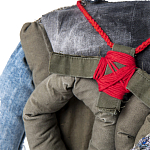 Кукла из джинсовой одежды и армейских палаток Rusalka Jeans&Tents варинант исполнения - 3 | Loft Concept в Перми