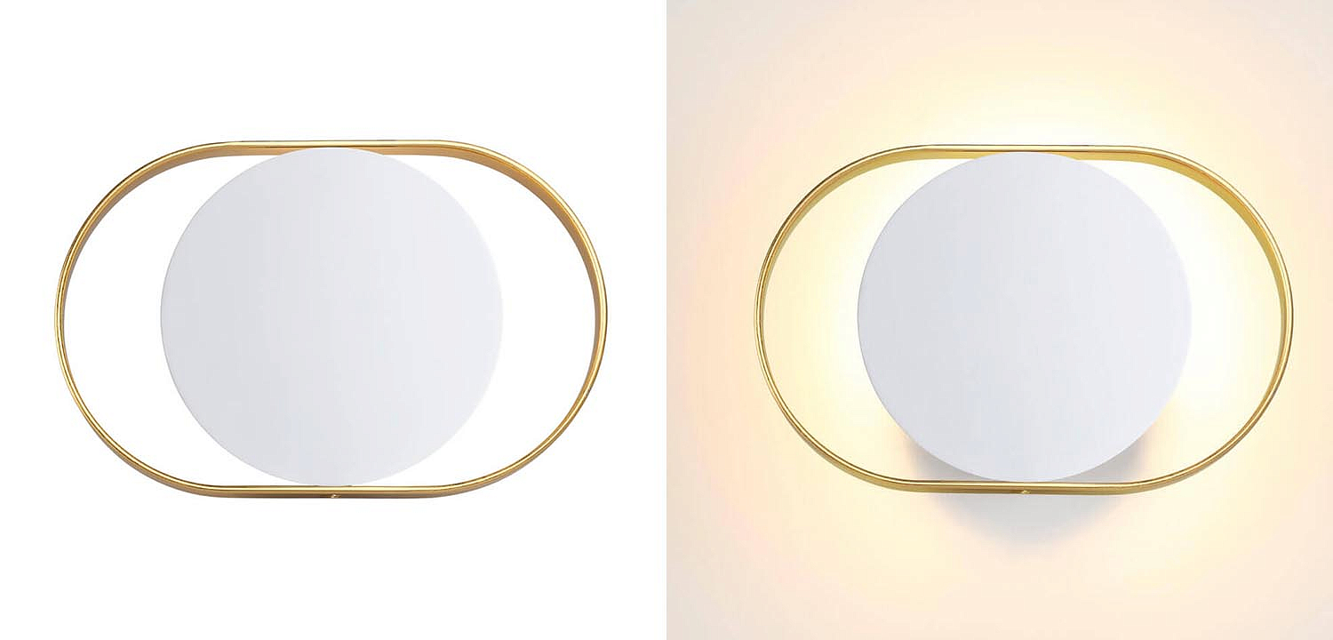 Бра Globo Ocular Sconce Oval White Бра Globo Ocular Sconce Oval White - Loft-Concept в Перми