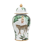 Ваза из фарфора с ручной росписью Leopard Collection  варинант исполнения - 3 | Loft Concept в Перми