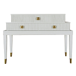 Премиальная Консоль с тремя ящиками Elsa Dreams White варинант исполнения - 4 | Loft Concept в Перми