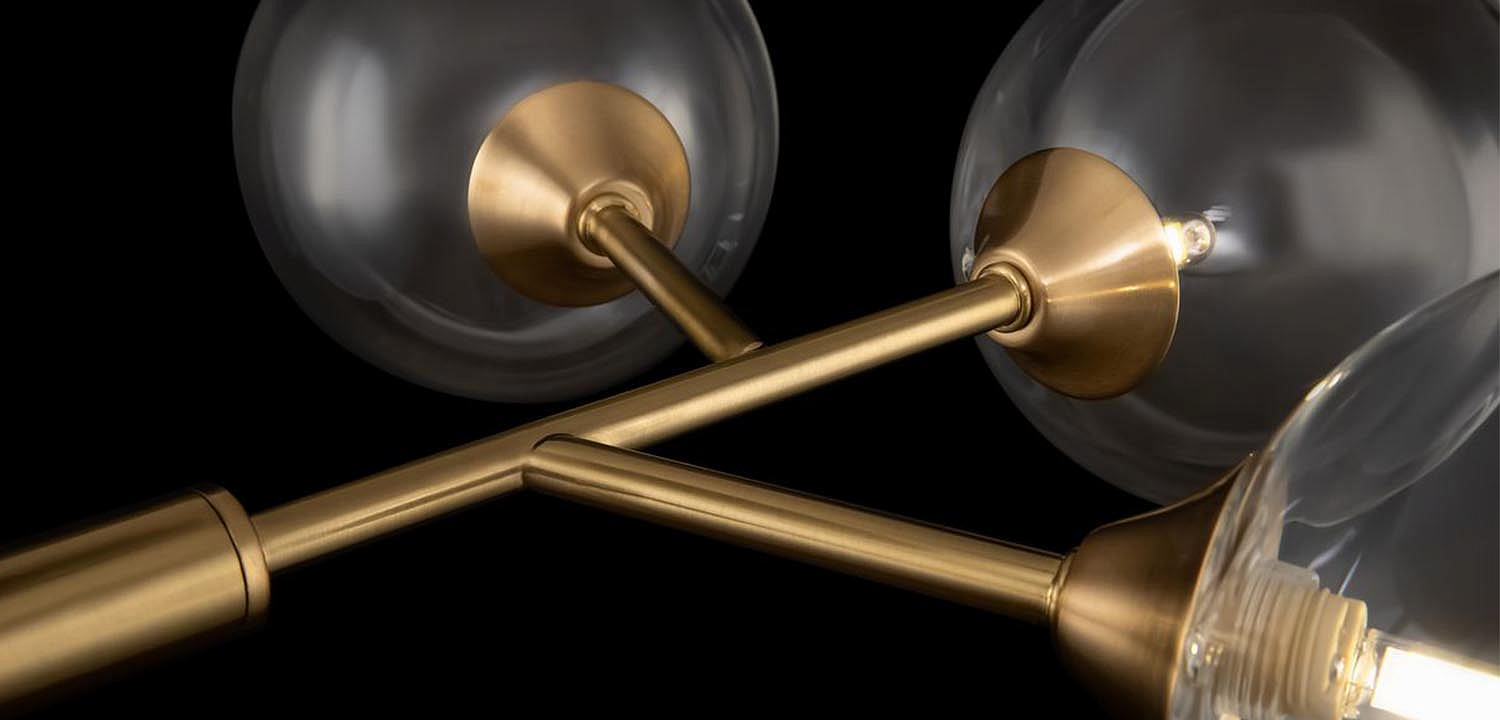 Потолочная люстра Gallotti & Radice Bronze 6 Потолочная люстра Gallotti & Radice Bronze 6 - Loft-Concept в Перми