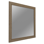 Зеркало квадратное с классической деревянной рамой Harper Line варинант исполнения - 1 | Loft Concept в Перми