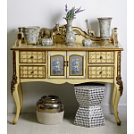 Комод деревянный Illustration of flowers варинант исполнения - 7 | Loft Concept в Перми