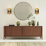 Бра из металла Dolton Wall Lamp White варинант исполнения - 9 | Loft Concept в Перми