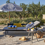 Диван-шезлонг черный Annet варинант исполнения - 7 | Loft Concept в Перми