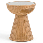 Приставной стол из ротанга Rattany варинант исполнения - 1 | Loft Concept в Перми