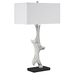 Настольная лампа с прямоугольным абажуром на каркасе в виде дерева Expressive Form варинант исполнения - 5 | Loft Concept в Перми