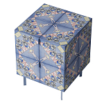 Тумба Short Ufo Blue варинант исполнения - 3 | Loft Concept в Перми