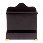 Часы настольные из натурального камня Нефрит с декором в виде Кариатиды Caryatid Stone Clock варинант исполнения - 3 | Loft Concept в Перми