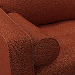 Мебельная ткань Шенилл терракотовый цвет 138 см T4-44 варинант исполнения - 6 | Loft Concept в Перми