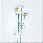 Плитка с узором Ромашки варинант исполнения - 2 | Loft Concept в Перми