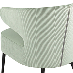 Современное мягкое кресло на металлических ножках Rakush Pistachio варинант исполнения - 7 | Loft Concept в Перми