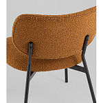 Кресло лаунж Jamie букле горчичный варинант исполнения - 3 | Loft Concept в Перми