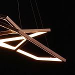 Люстра с 3-мя подвесами в виде шестиугольников Hexagon Horizontal варинант исполнения - 5 | Loft Concept в Перми