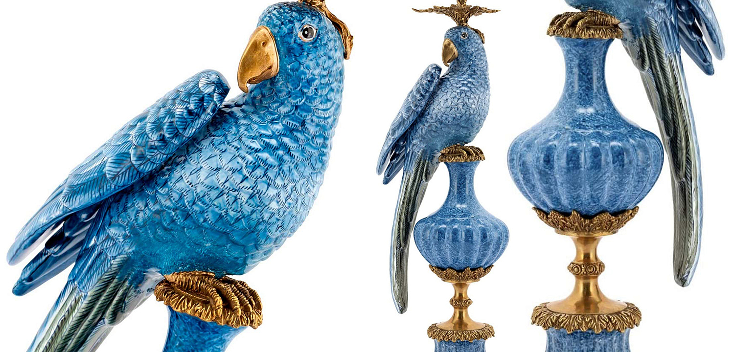 Подсвечник Abhika Candlen Parrot Atlantide Подсвечник Abhika Candlen Parrot Atlantide - Loft-Concept в Перми