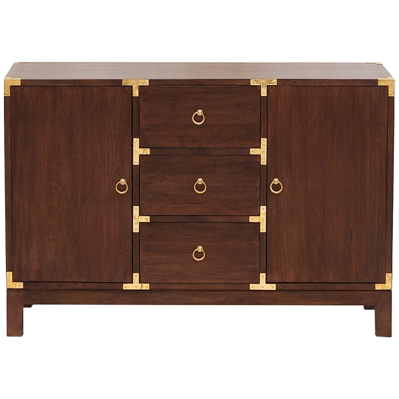 Комод Castillo Chest of Drawers Коричневый Латунь в Перми | Loft Concept 