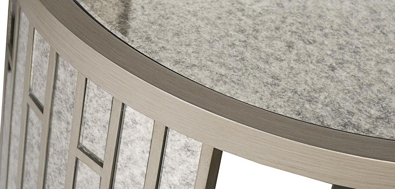 Тумба круглая Mirror Blocks Nightstand Тумба круглая Mirror Blocks Nightstand - Loft-Concept в Перми