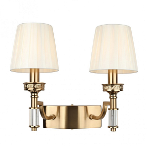Бра с абажуром на 2 лампы Brolevbrus Бронза