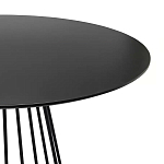 Круглый обеденный стол с основанием в виде конуса Dining table in Loft Style варинант исполнения - 2 | Loft Concept в Перми