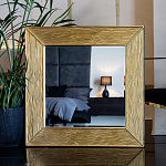 Зеркало квадратное в фактурной раме Pattern варинант исполнения - 6 | Loft Concept в Перми