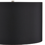 Настольная лампа с белым фактурным корпусом и черным абажуром Twisted варинант исполнения - 2 | Loft Concept в Перми