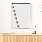 Зеркало прямоугольное в раме Mirror Duality варинант исполнения - 3 | Loft Concept в Перми