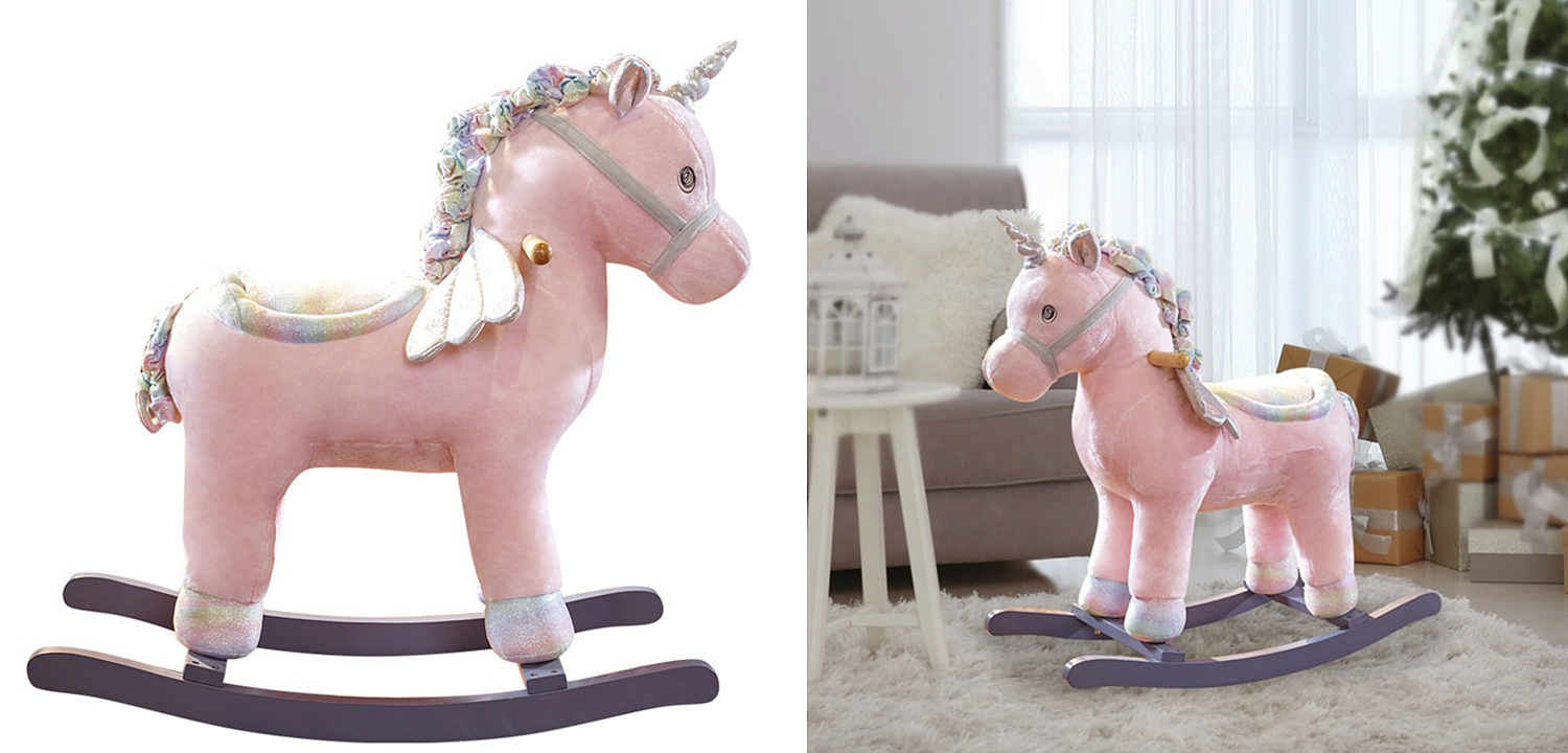 Лошадка-качалка розовая Mandy Pony Лошадка-качалка розовая Mandy Pony - Loft-Concept в Перми