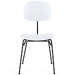 Стул на металлических ножках Travis Chair White варинант исполнения - 2 | Loft Concept в Перми