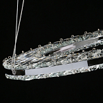 Люстра круглая с прозрачной хрустальной рамкой Maude Crystal Light варинант исполнения - 9 | Loft Concept в Перми