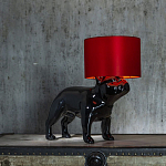 Настольная лампа COLLECTION OF DOGS с абажуром Бульдог варинант исполнения - 4 | Loft Concept в Перми
