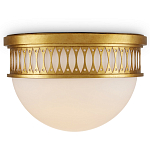 Потолочный светильник с фактурным золотым каркасом Exceptional Classic Design варинант исполнения - 3 | Loft Concept в Перми