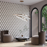 Гипсовая 3D Панель DILONG варинант исполнения - 2 | Loft Concept в Перми