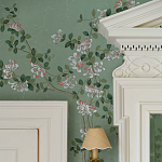 Обои ручная роспись Harpsden blue варинант исполнения - 3 | Loft Concept в Перми