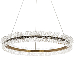 Кольцевая люстра с хрустальным декором Rowan Crystal Ring Horizontal Chandelier варинант исполнения - 1 | Loft Concept в Перми