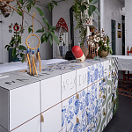 Дизайнерская кровать с системой хранения варинант исполнения - 2 | Loft Concept в Перми